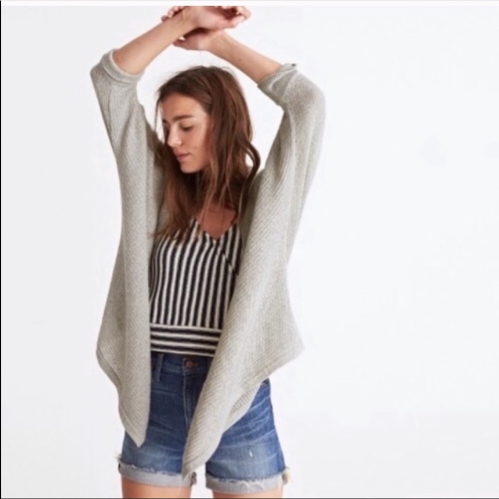 Madewell Seabank Open Cardigan Sweater | S